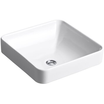 Kohler Vox Square Vessel Above Counter Bathroom Sink