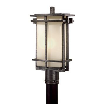 Lugarno Square 1 Light Outdoor Post Lantern