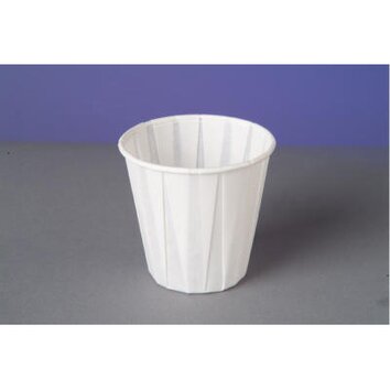 Paper Drinking Cups in White