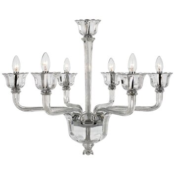 Metropolitan 6 Light Crystal Chandelier