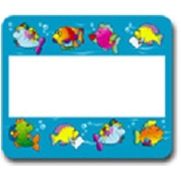 School of Fish Name Tag