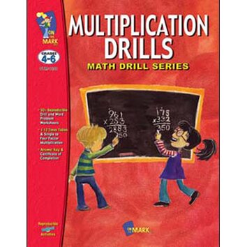 Multiplication Drills Book