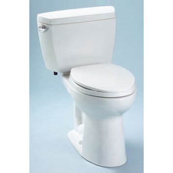 Toto Drake 1.6 GPF Elongated 2 Piece Toilet with G Max Flush System