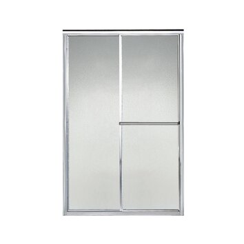 Deluxe 70 x 59.38 Sliding Bypass Shower Door