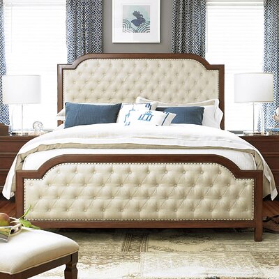 Silhouette Panel Tufted Queen Bed