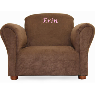 Fantasy Furniture Little-Furniture Personalized Kid’s Microsuede Mini Chair Chair 103