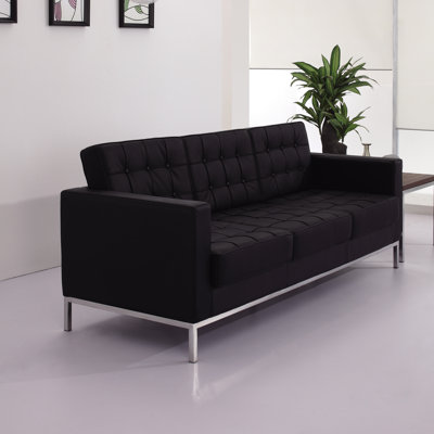 Flash Furniture FFC1937 Hercules Lacey Series Leather Loveseats