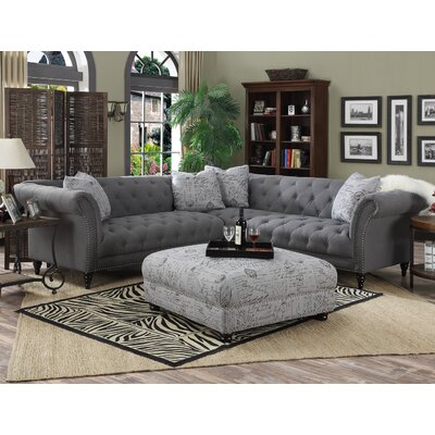 Antoinette Symmetrical Sectional Sofa