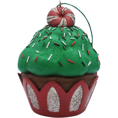 peppermint top cupcake christmas tree ornament wayfair peppermint top cupcake christmas tree ornament wayfair