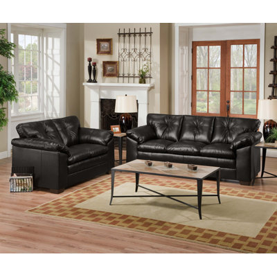 Wildon Home CST16551 Carley Sofa and Loveseat