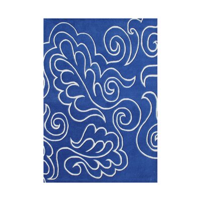 Ajjia Hand Tufted Blue Area Rug by Wildon Home ®