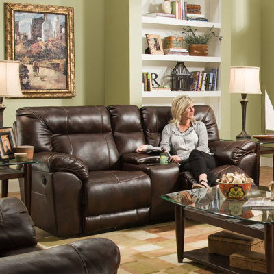 Simmons Upholstery 50571 Abilene Motion Loveseat