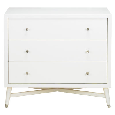 DwellStudio Mid-Century French White Dresser White Dresser