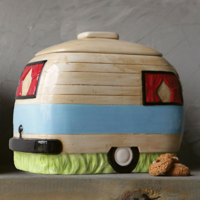 Camper Cookie Jar