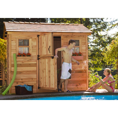 Cabana 9 Ft. W x 6 Ft. D Wood Garden Shed | Wayfair Cabana 9 Ft. W x 6 Ft. D Wood Garden Shed | Wayfair on Outdoor Living Today Cabana id=11831