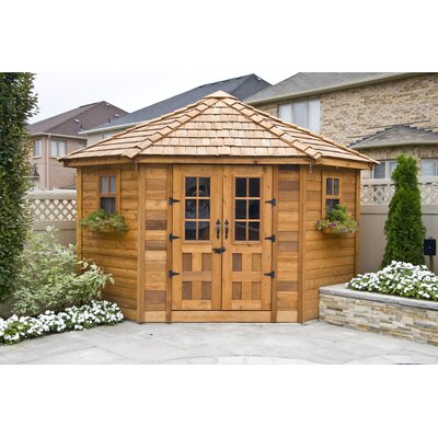 Outdoor Living Today 9 Ft. W x 9 Ft. D Wood Garden Shed 