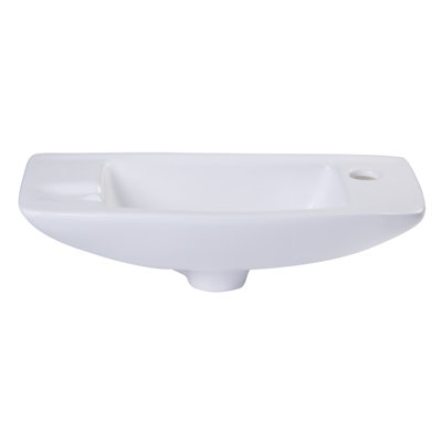 Alfi Brand Small Wall Mount Bathroom Sink & Reviews Wayfair