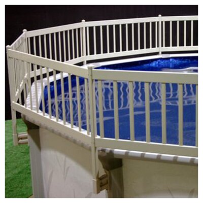 vinyl works above ground pool fence kit