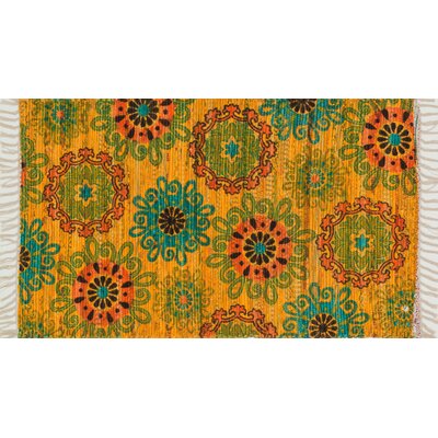 Loloi Rugs Aria Yellow/Orange Rug & Reviews | Wayfair