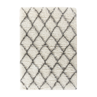 Langley Street Gretta Ivory & Grey Area Rug Gretta Rug