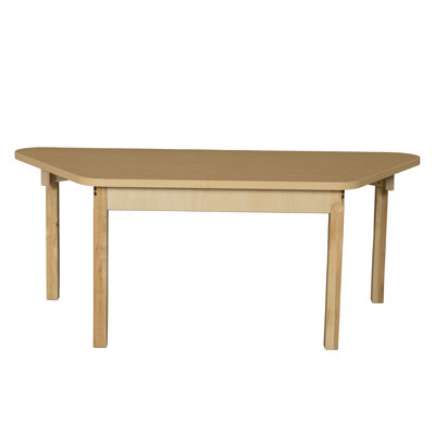 Wood Designs Trapezoidal High Pressure Laminate Table 3060TRPZHPL