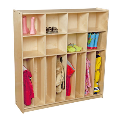 Wood Designs Contender 8-Section Baltic Birch Neat and Trim Locker C50848 C50848F