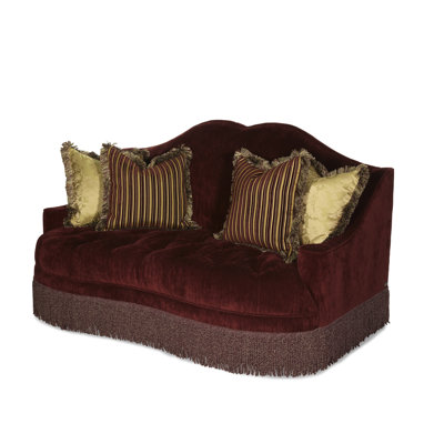 Michael Amini ICO3147 Imperial Court Tufted Loveseat