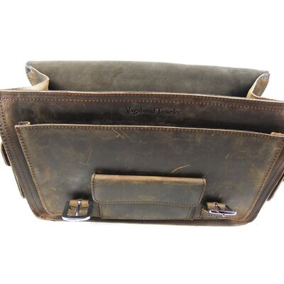 vagabond traveler leather messenger bag