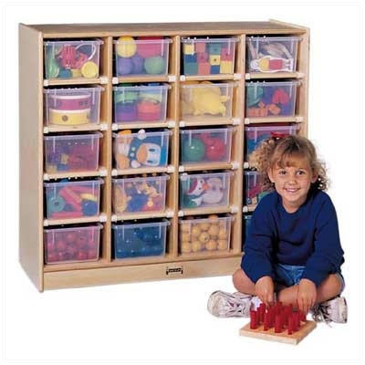 Jonti-Craft Mobile 20 Compartment Cubby Jonti Craft