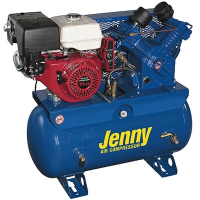 vehicle stationary by Compressor Tank Hand Portable 4 Gas Carry Jenny HP Air Gallon