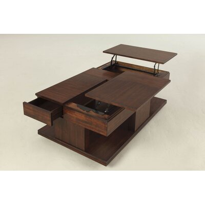 Dail Coffee Table with Double Lift-Top