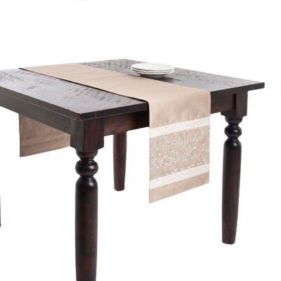 Saro Runner  runner reviews table Table Embroidery by