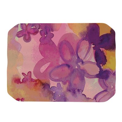 Dissolved Flowers Placemat by KESS InHouse