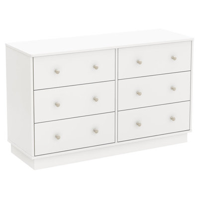 South Shore Litchi 6 Drawer Dresser 9011027 9012027
