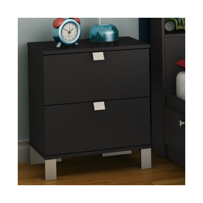 South Shore Spark 2 Drawer Nightstand Nightstand 3270060