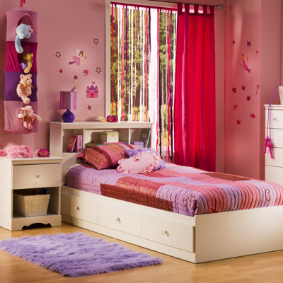 South Shore Crystal Twin Storage Mate’s Customizable Bedroom Set Bedroom Collection