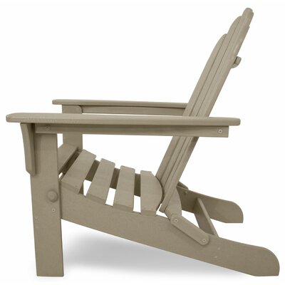 Trex Outdoor Trex Outdoor Cape Cod Adirondack Chair and Footstool Set