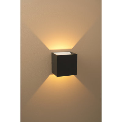 Bruck QB Dimmable LED Wall Sconce & Reviews Wayfair