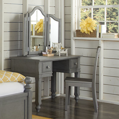 NE Kids Lake House Vanity Set with Mirror with Mirror