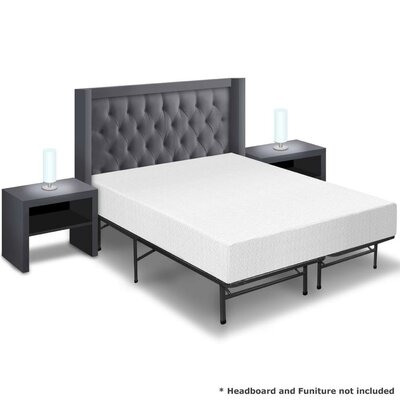 10 inch Memory Foam Mattress and Bed Frame Set