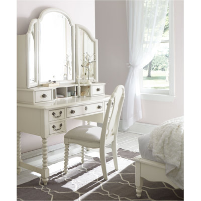 LC Kids Inspirations by Wendy Bellissimo Vanity with Mirror with Mirror