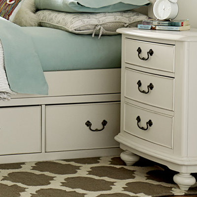 LC Kids Inspirations by Wendy Bellissimo 2 Drawer Nightstand Night Stand