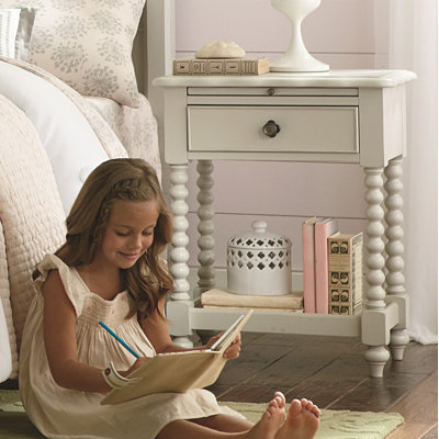 LC Kids Inspirations by Wendy Bellissimo 1 Drawer Nightstand Night Stand