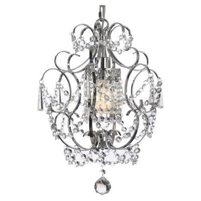 Harrison Lane Versailles 1 Light Crystal Chandelier T40 371