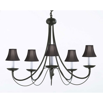 Harrison Lane Empress 5 Light Candle Chandelier T40 58