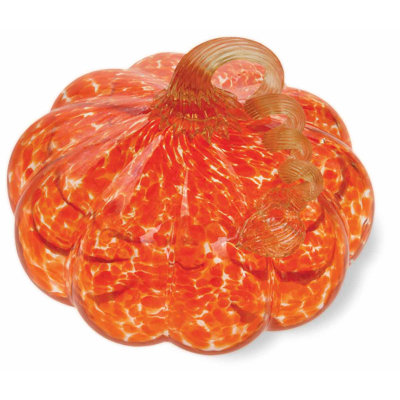 Boston International Glass Pumpkin Sculpture