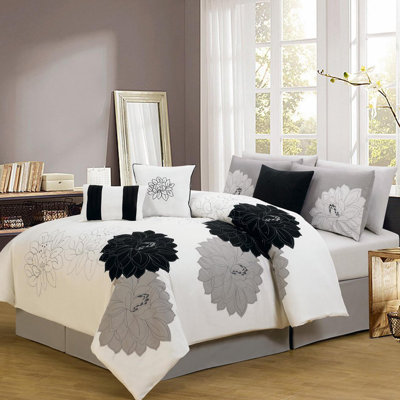 7 Piece Comforter Set by Madison Home USA