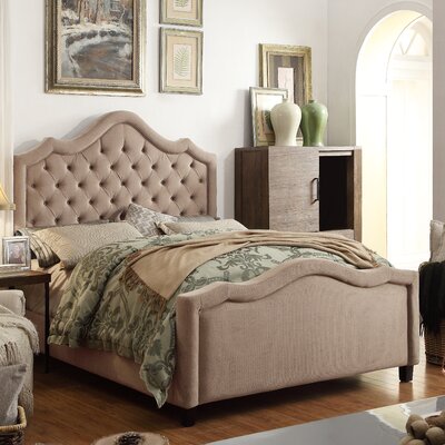 Alisa Upholstery Panel Bed