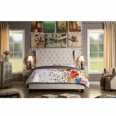 Mariabella Upholstered Panel Bed