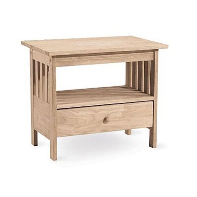 International Concepts Unfinished Wood TV Stand &amp; Reviews ...